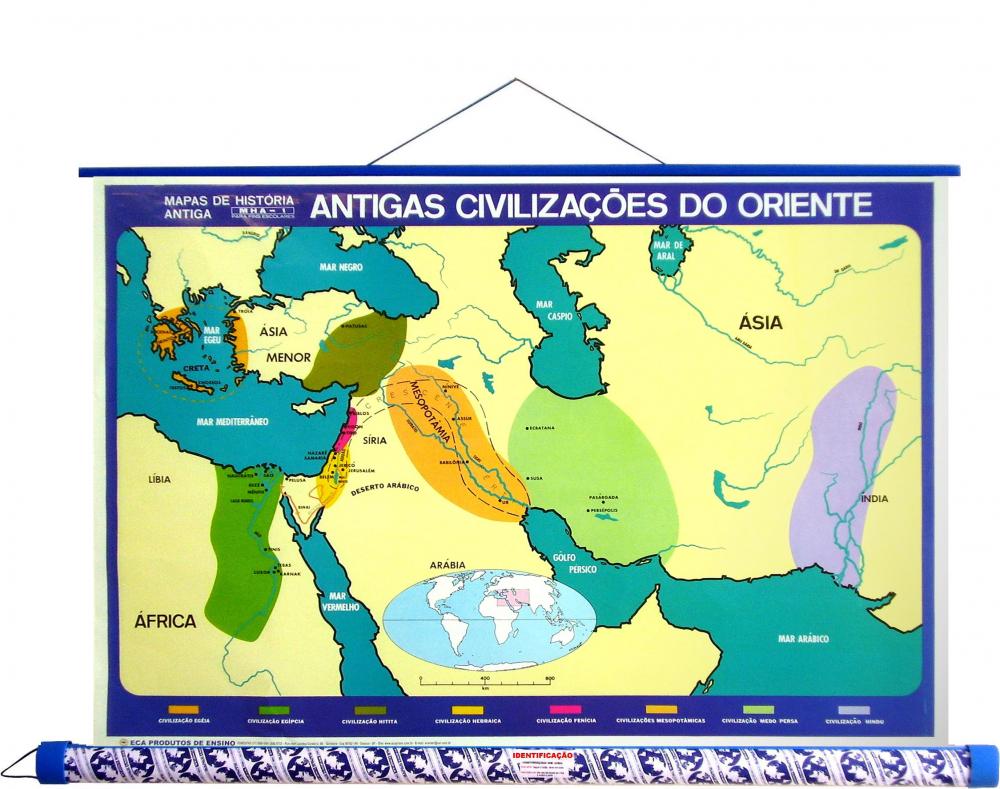 Antigas Civilizações do Oriente - Embalagem unipak 