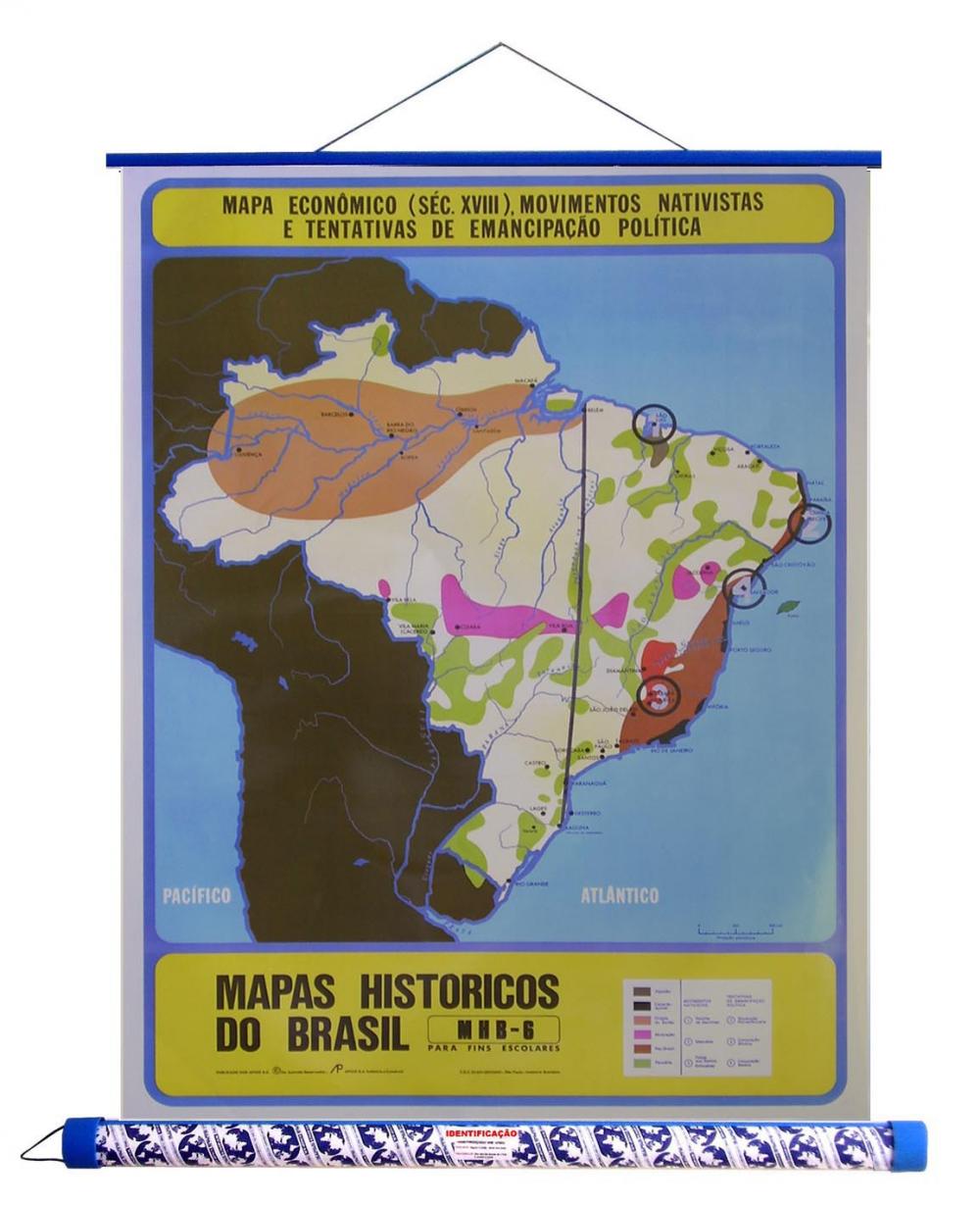 Econômico dos Movimentos Nativistas e Tentativas de Emancipação Política Sec. XVIII - Embalagem unipak 