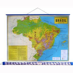 Mapa Brasil Físico - Embalagem unipak 