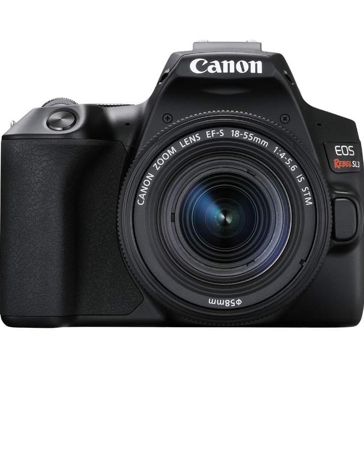 Câmera Canon SL3 DSLR com 24.1MP, 3
